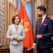 Maia Sandu, în prima vizită oficială în Muntenegru: Mergem împreună spre UE