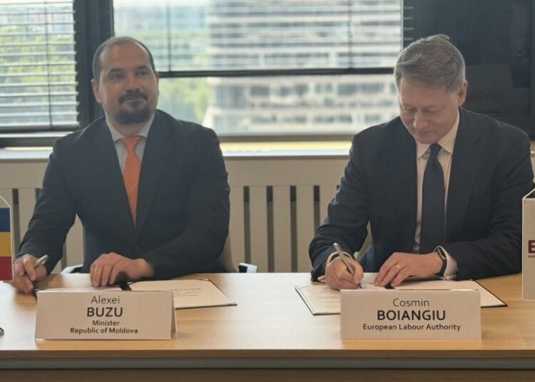 R. Moldova, prima țară non-UE care semnează un Aranjament de Cooperare cu Autoritatea Europeană pentru Muncă