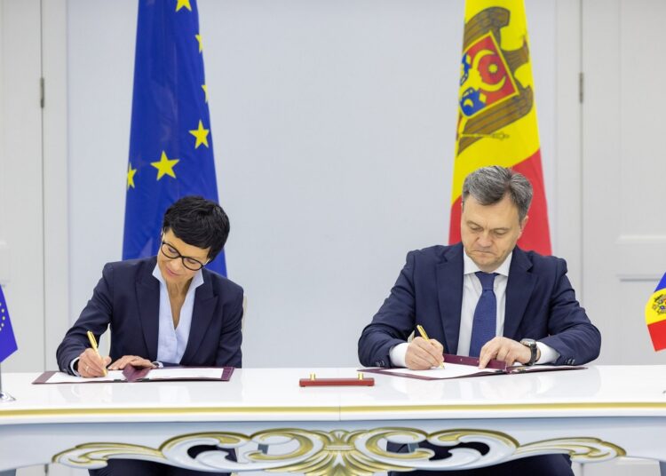 Dorin Recean și Marta Kos au semnat la Chișinău Acordul privind Planul de Creștere: „Un document istoric, de investiții în viitorul R. Moldova”