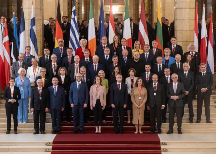 VIDEO // Igor Grosu, la Budapesta: „R. Moldova este gata să pună umărul pentru a construi o Europă puternică și unită”