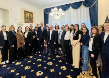 Igor Grosu a discutat cu moldovenii de la Budapesta: „Ei văd viitorul R. Moldova în Uniunea Europeană”
