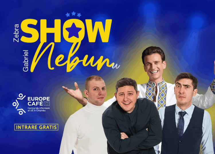 Юмор, информация и европейский дух: Караван ЕС в Молдове — „Show Nebun” посетит шесть районов страны