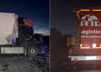 FOTO // Accident nocturn în nordul R. Moldova