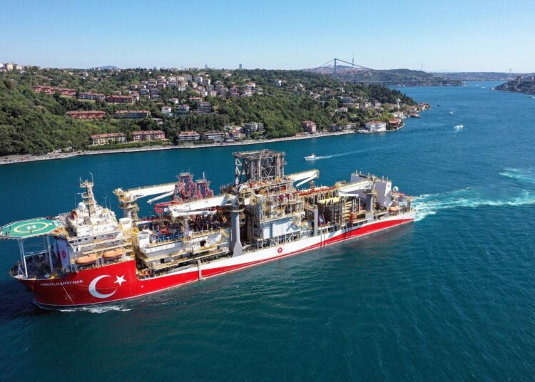 Turcia anunță că a descoperit un nou zăcământ de gaz în Marea Neagră