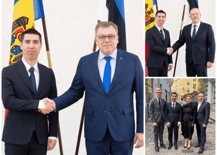 Viceprim-ministrul Mihai Popșoi a avut întrevederi cu conducerea Parlamentului Estoniei și cu Grupul parlamentar de prietenie Estonia–Moldova
