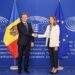 Dorin Recean a avut o întrevedere cu președinta Parlamentului European, Roberta Metsola: „Vom face tot ce ne stă în putere pentru a fi pregătiți de aderare până în 2028”