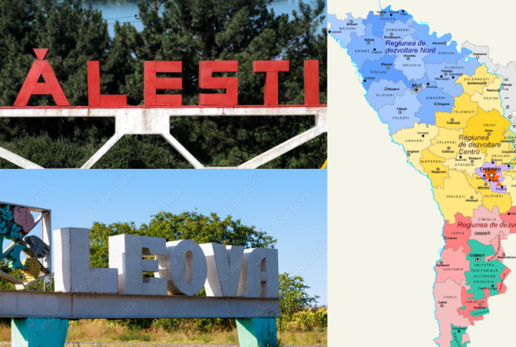 Amalgamarea voluntară în raioanele Leova și Fălești