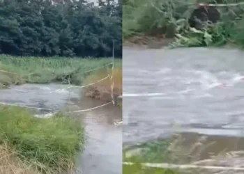 VIDEO // Centrul orașului Bălți a rămas fără apă. Din cauza unei avarii s-a format râu
