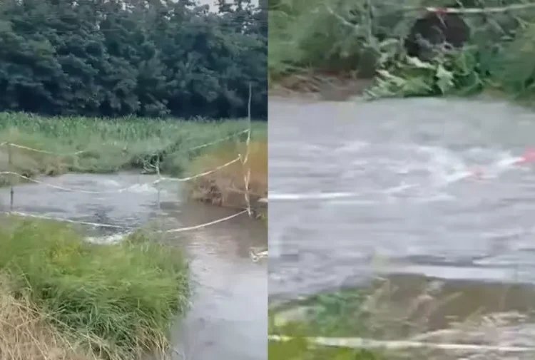 VIDEO // Centrul orașului Bălți a rămas fără apă. Din cauza unei avarii s-a format râu