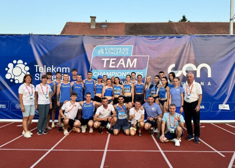 Atleții moldoveni au cucerit nouă medalii la Europenele pe echipe din Slovenia