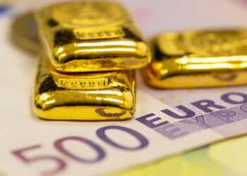 Aurul a depășit euro și a urcat pe locul doi în rezervele globale
