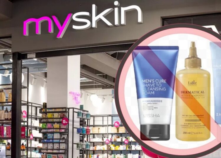 FOTO // Mai multe produse cosmetice periculoase, scoase din comerț. ANSP a identificat substanțe interzise în compoziție