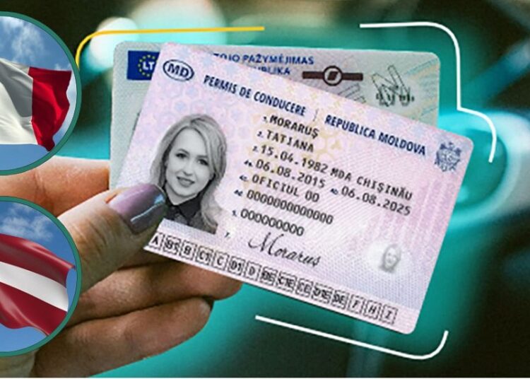Permisele de conducere moldovenești vor fi recunoscute în Italia și Letonia