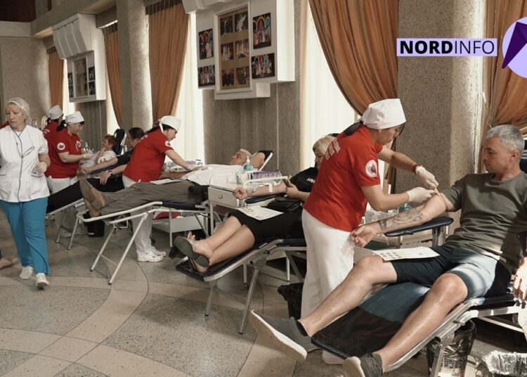 VIDEO // „Mi-a salvat fiul, așa că donez și eu”. La Bălți, Ziua Mondială a Donatorului de Sânge, a fost marcată prin fapte