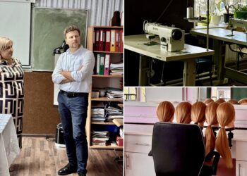 FOTO // Școala Profesională din Briceni, vizitată de ministrul Educației. Instituția duce lipsă de un autodrom