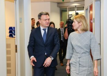 Integrarea europeană a Republicii Moldova, discutată la Chișinău de premierul Dorin Recean și Kaja Kallas