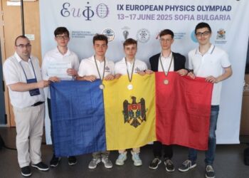 Elevii din R. Moldova, printre cei mai buni la Olimpiada Europeană de Fizică. Câte medalii au adus acasă