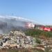 650 de incendii la poligoanele de deșeuri în mai puțin de o lună. Au fost afectate 115 hectare de pământ