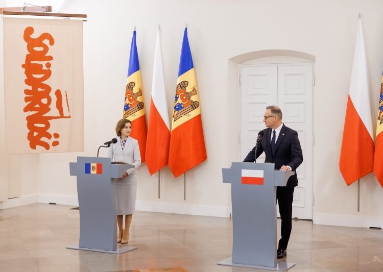 Maia Sandu în vizită la Varșovia: „ Suntem hotărâți să construim împreună o Europă mai puternică, mai sigură și mai unită”