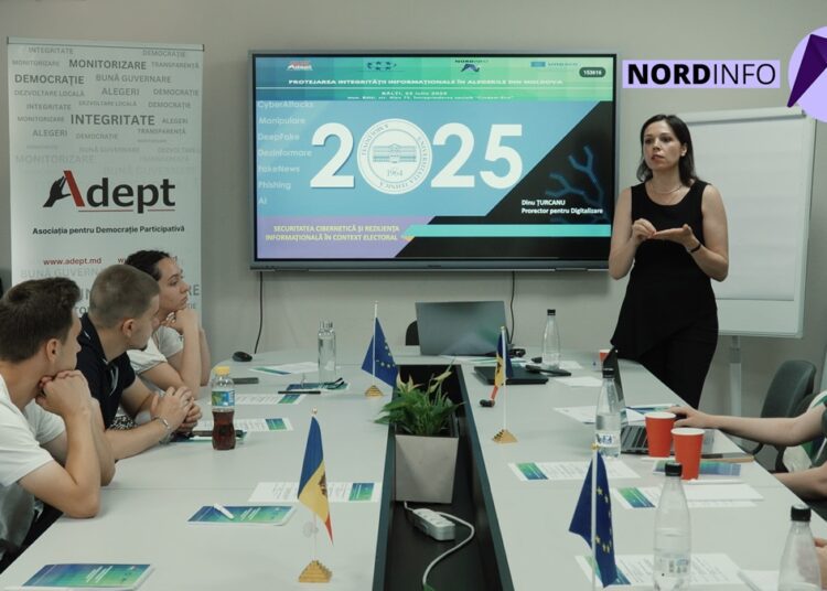 VIDEO // Au învățat cum să nu cadă pradă manipulării informaționale. La Bălți a avut un training cu experți din Chișinău