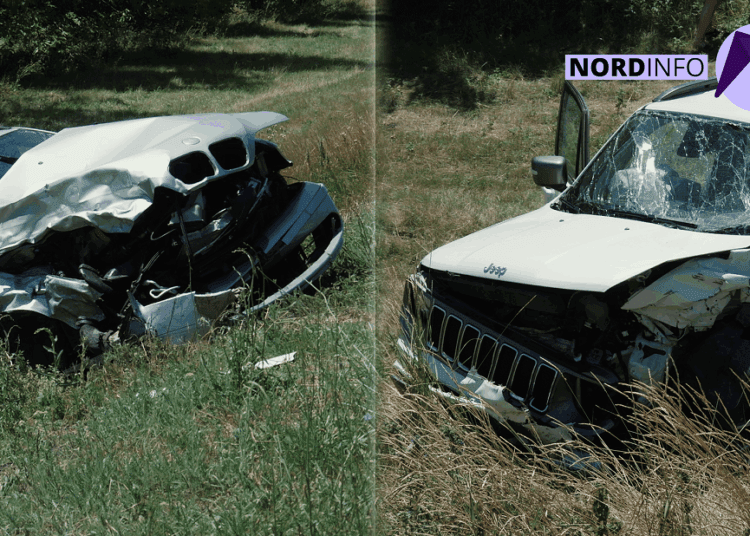VIDEO // Detalii despre accidentul din raionul Edineț: Trei persoane au ajuns la spital. Șoferul e în stare gravă