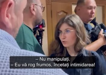 VIDEO // Jurnalistă ZdG, intimidată și amenințată cu „dosar penal” de către Alexei Lungu, un acolit al fugarului Ilan Șor