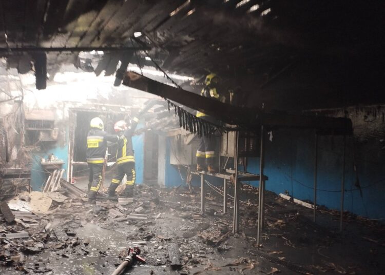 FOTO // Zeci de mii de păsări, salvate de pompieri la Edineț