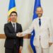 Șeful delegației UE în R. Moldova, Jānis Mažeiks își încheie mandatul. A avut o întrevedere de rămas bun cu Mihai Popșoi