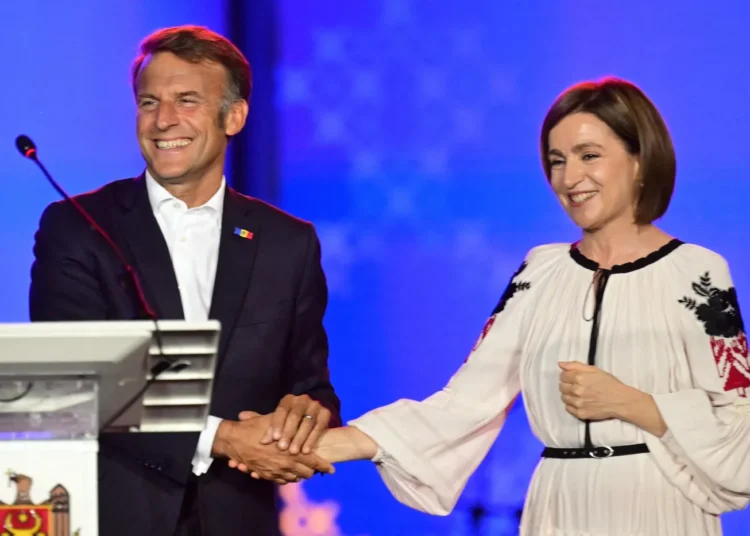 Președintele Franței, Emmanuel Macron: „Moldova contează pentru noi. Viitorul țării este în Europa, deja faceți parte din această mare familie”