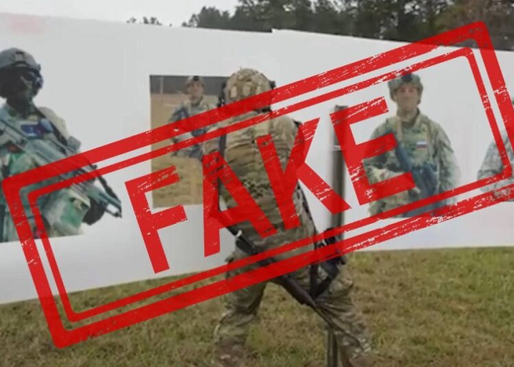 Ministerul Apărării demontează un fals AI: siluete de soldați ruși pe post de ținte de tragere