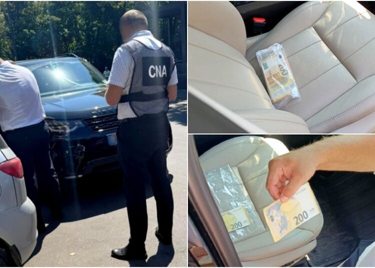 FOTO // Un avocat, prins cu mită într-un „Land Rover Discovery”. Anterior, a primit 50 de mii de euro pentru a interveni și într-un dosar civil