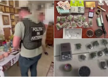 VIDEO // În loc de tămâie, iarbă. Un cuplu și un preot, reținuți pentru trafic de droguri