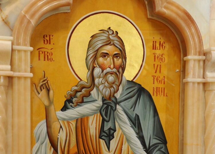 Creștinii ortodocși îl sărbătoresc pe Sfântul și Slăvitul Proroc Ilie Tesviteanul