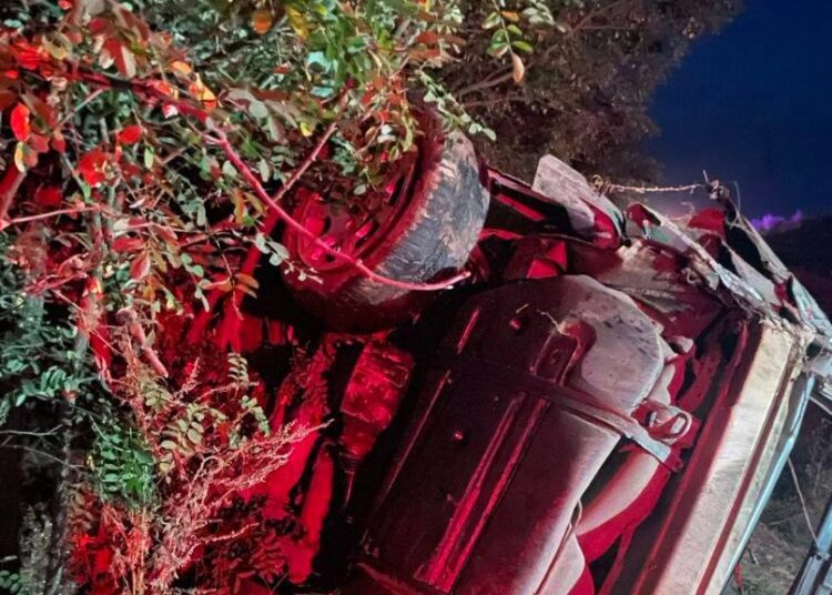 FOTO// Accidentul din raionul Soroca. Șoferul avea viteză excesivă