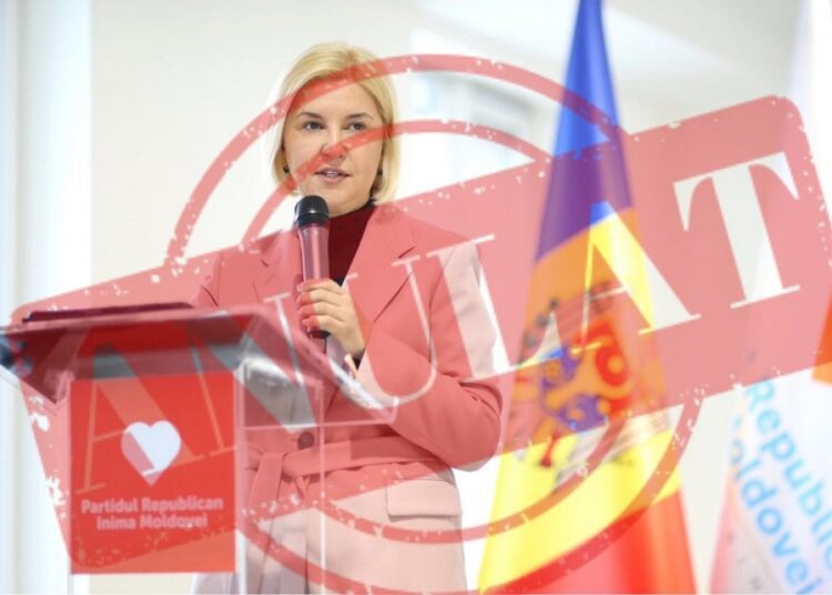 CEC a anulat înregistrarea membrilor Partidului „Inima Moldovei” în calitate de candidați la parlamentare în cadrul Blocului Patriotic