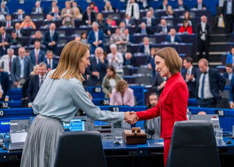 Șefa Parlamentului European, Roberta Metsola: „Europa este Moldova. Moldova este Europa”