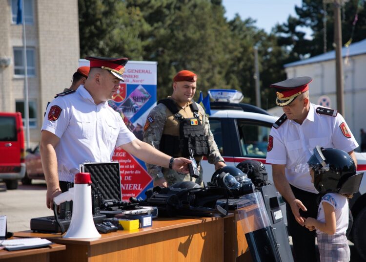 Mai multă siguranță pentru cetățenii din nordul țării. La Edineț a fost lansată prima Companie Mobilă de Intervenție a carabinierilor