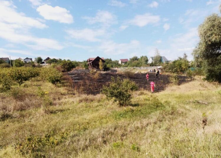 Un incendiu de vegetație a luat viața unei femei în raionul Ialoveni