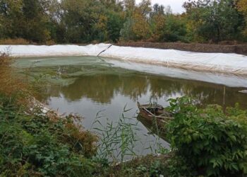 Незаконное строительство водоёма выявлено в селе Василкау, Сорока