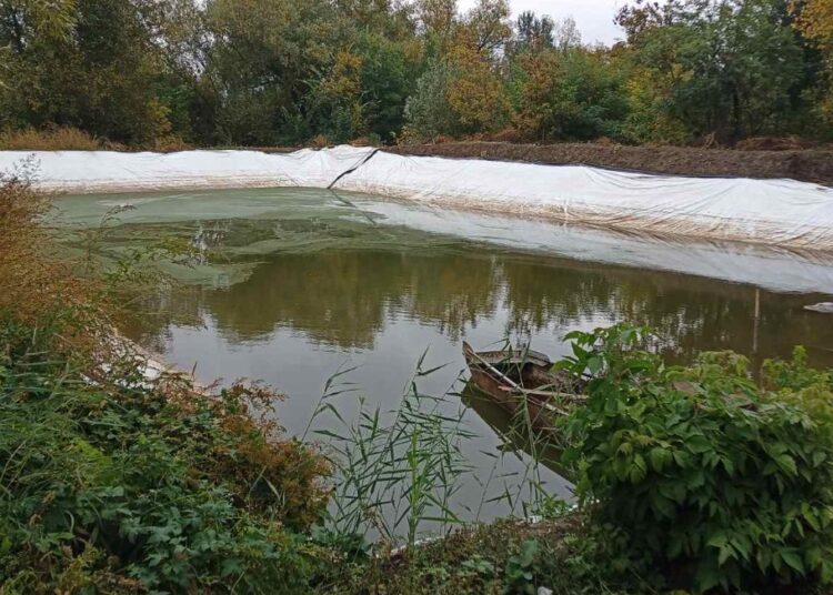 Незаконное строительство водоёма выявлено в селе Василкау, Сорока