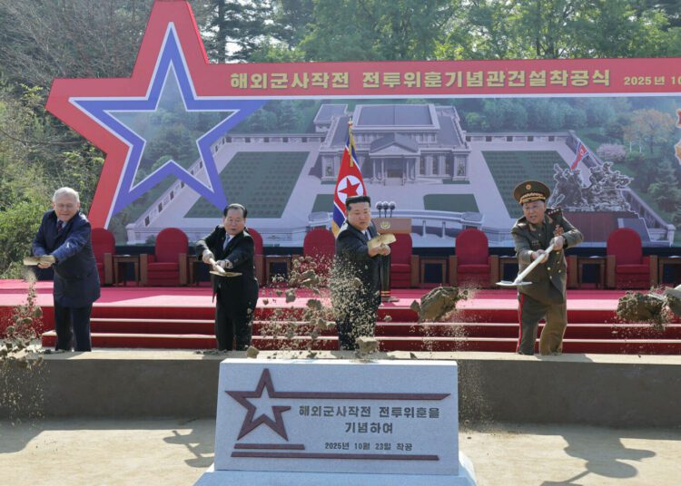 Coreea de Nord a ridicat un memorial pentru soldații săi care au murit pentru Rusia în războiul din Ucraina