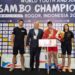 FOTO // Stanislav Iuhnevici aduce Moldovei medalia de bronz la Campionatul Mondial de sambo din Indonezia