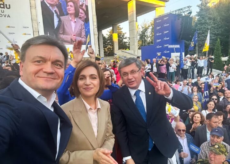 Maia Sandu: „Mulțumesc, Dorin, pentru că ai acceptat să ne fii alături în acești ani complicați!”