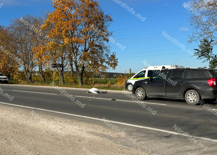 FOTO // Accident mortal la Bălți: o femeie a fost spulberată pe șoseaua de centură a mun. Bălți