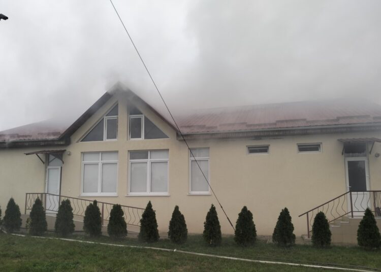 Incendiu la azilul de bătrâni din satul Căprești, raionul Florești