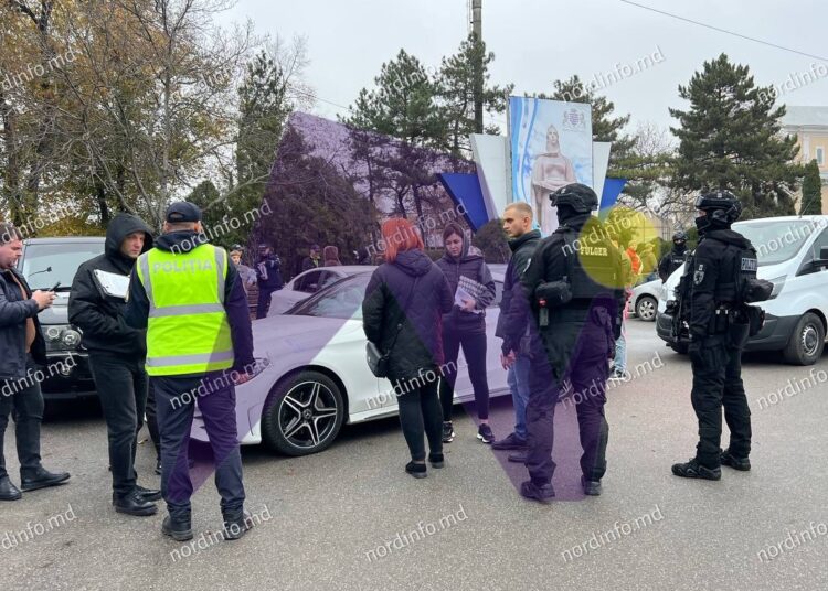 VIDEO // Noi detalii din cadrul reținerii în centrul orașului Bălți