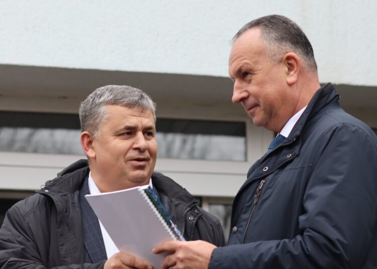 FOTO // Ministrul Sănătății, Emil Ceban, în vizită de lucru la Edineț