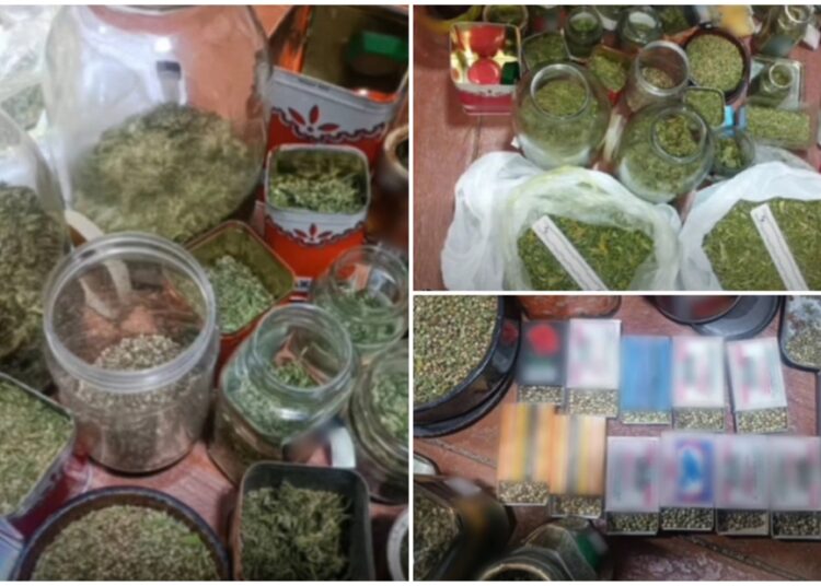 VIDEO // Soț și soție din Glodeni, reținuți pentru trafic de droguri