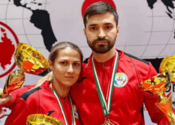 Sportivii Anastasia și Vitalii Spînu din Bălți s-au întors cu medalii de aur și argint de la Campionatul Mondial de karate shotokan din Polonia