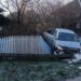 FOTO // Accident în raionul Sîngerei. O persoană a ajuns cu mașina într-o gospodărie